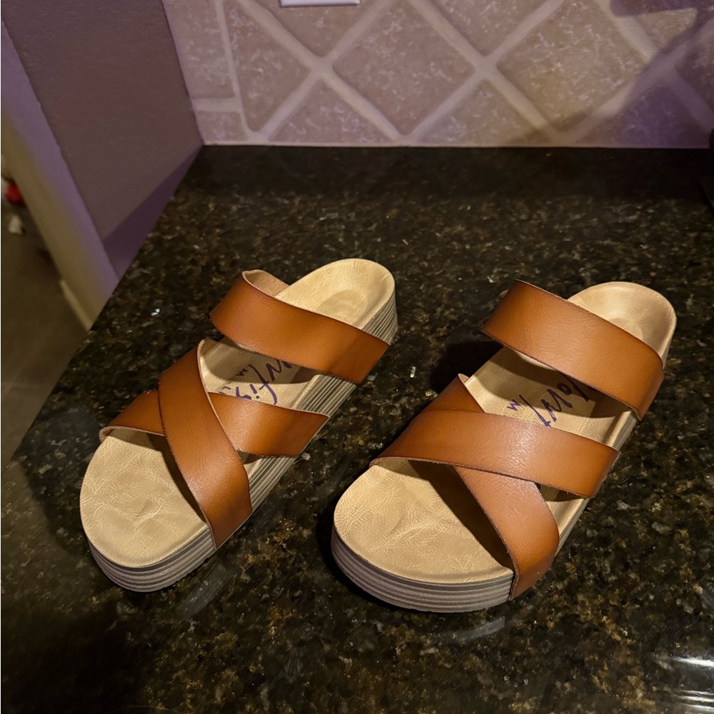 Women’s Blowfish Malibu Strappy Brown Sandals